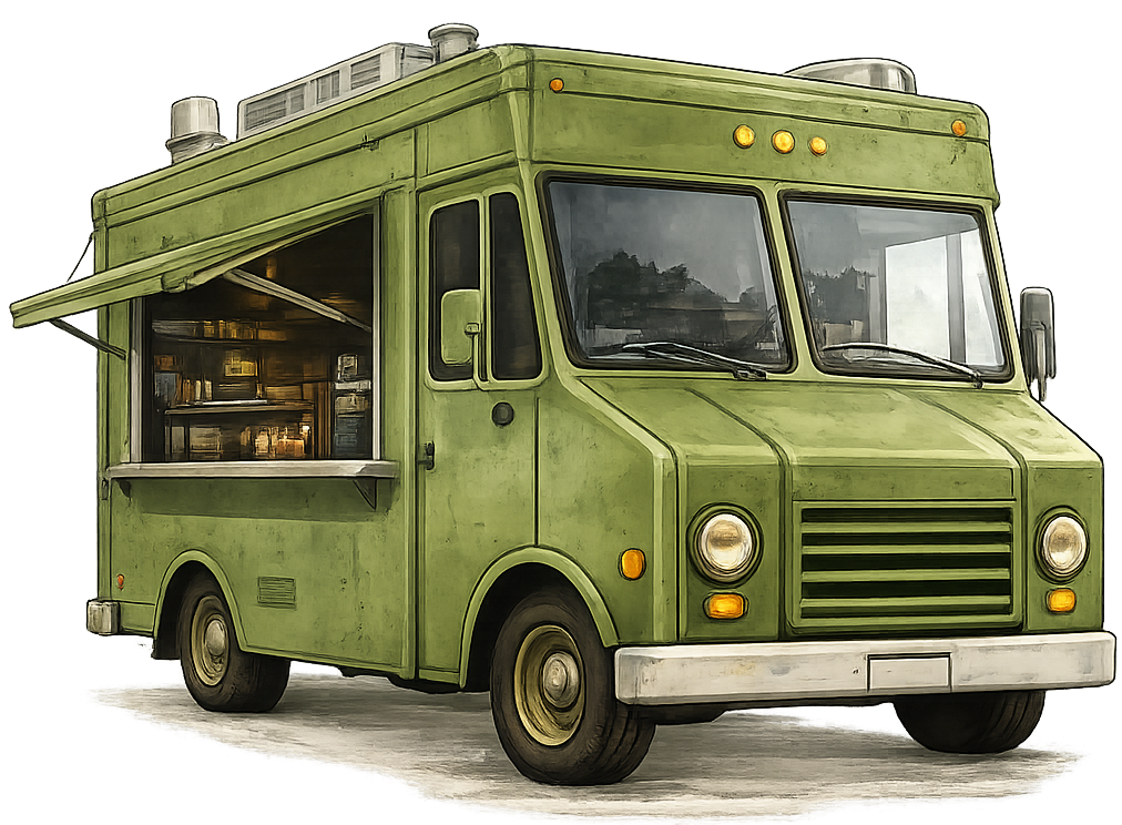 green truck